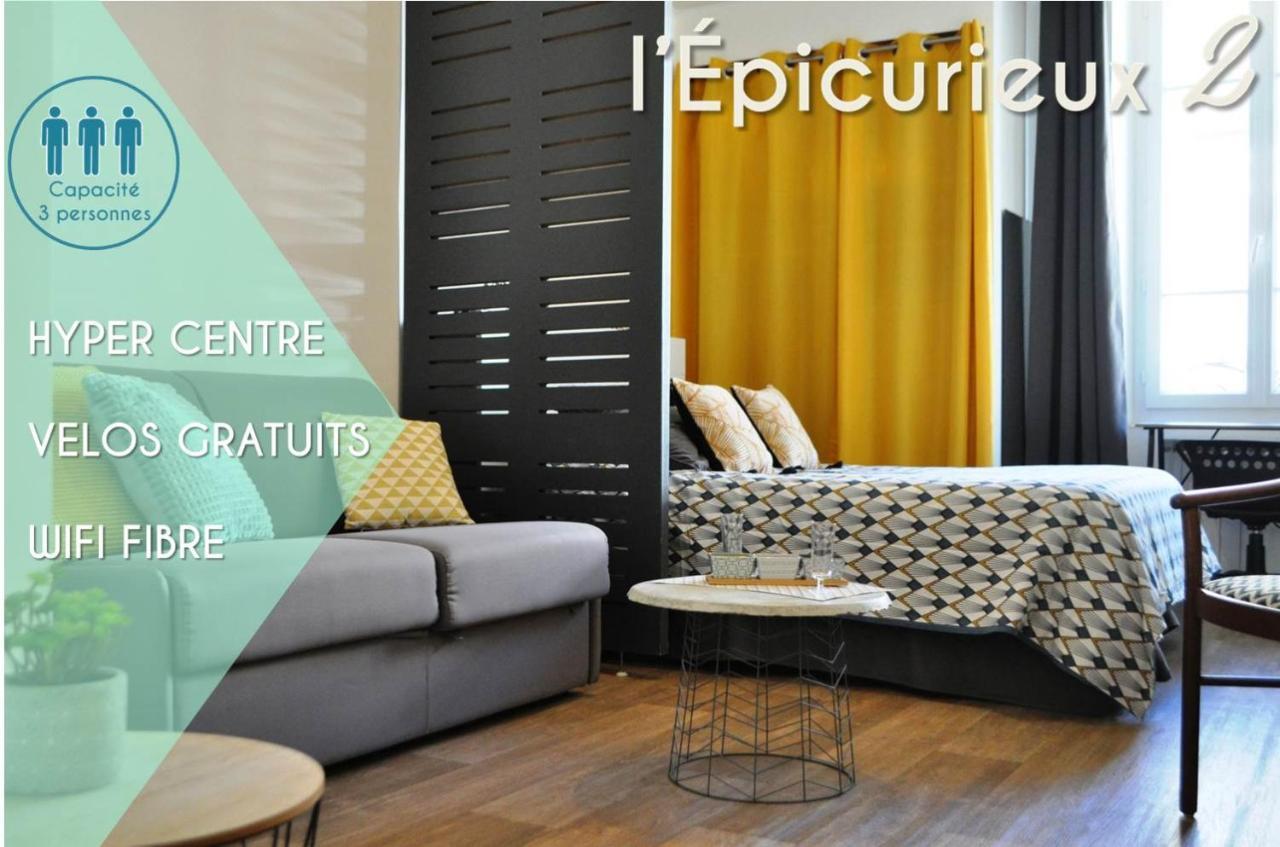 Appartements Epicurieux Hyper Centre Ville, Calme - Sejouraixlesbains Екс ле Бен Стая снимка