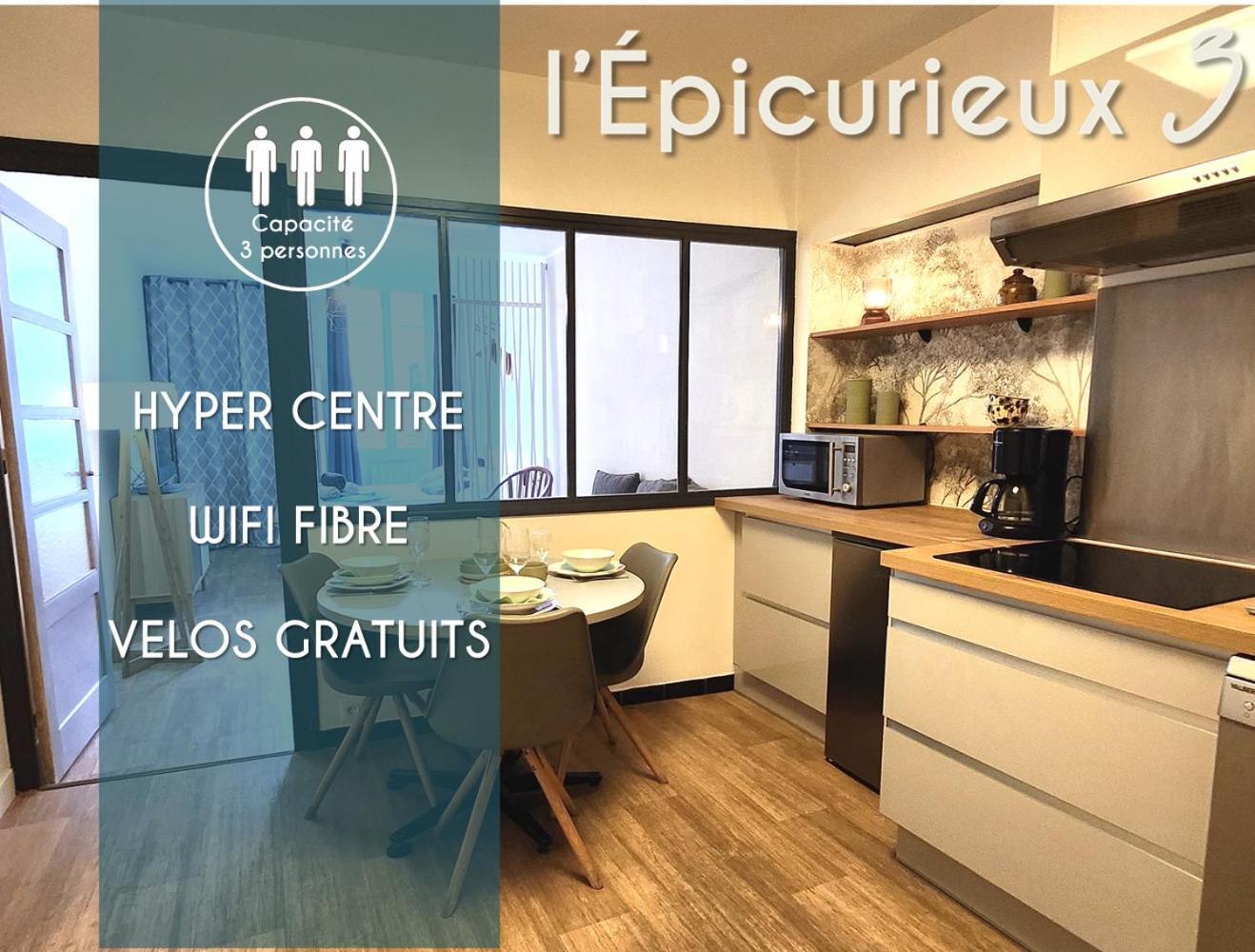 Appartements Epicurieux Hyper Centre Ville, Calme - Sejouraixlesbains Екс ле Бен Екстериор снимка